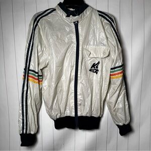 Vintage Retro K2 Mids Windbreaker Ski Jacket Basic Layer Pride Striped size S/M